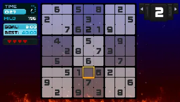 Go! Sudoku (EU) screen shot game playing